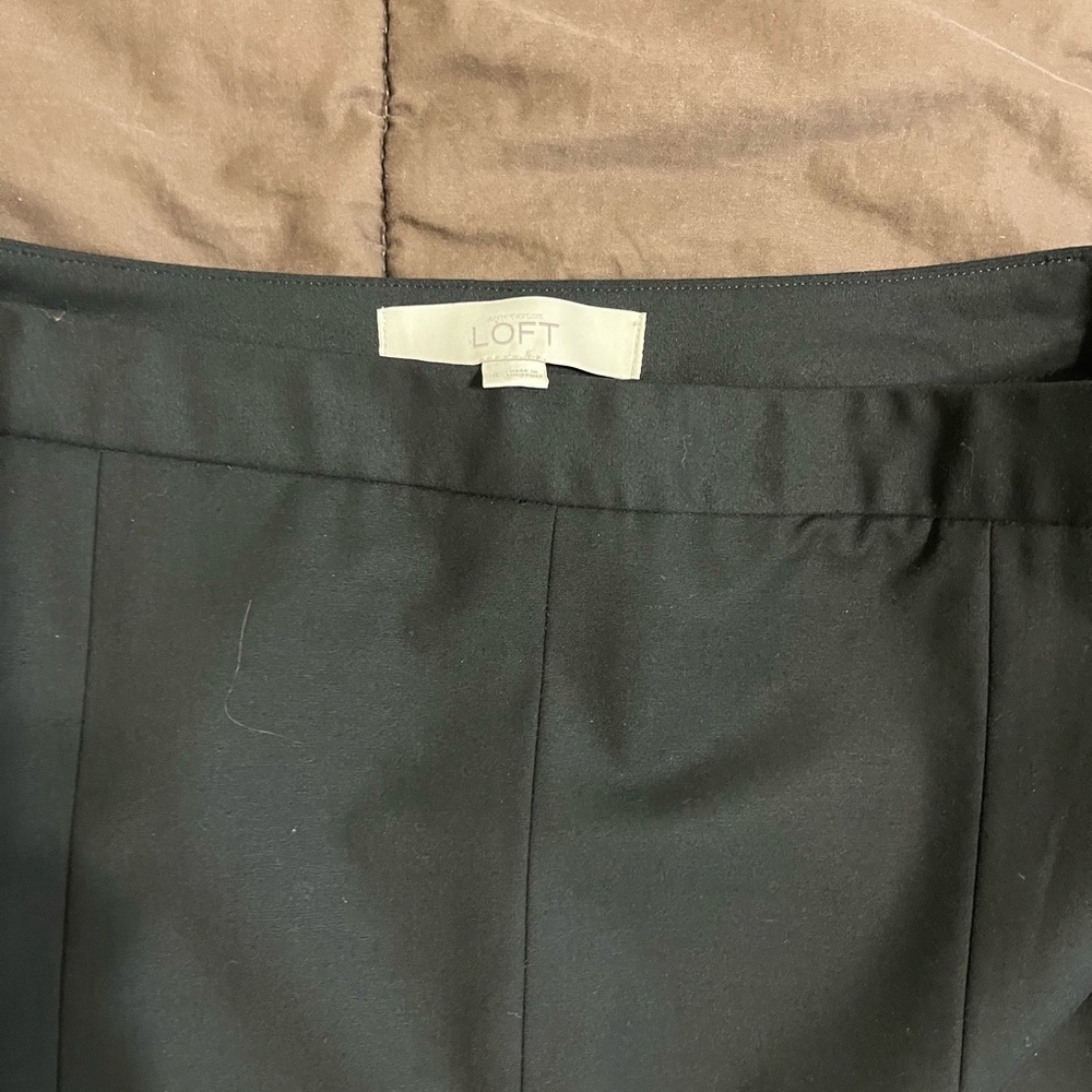 LOFT Classic Black Skirt